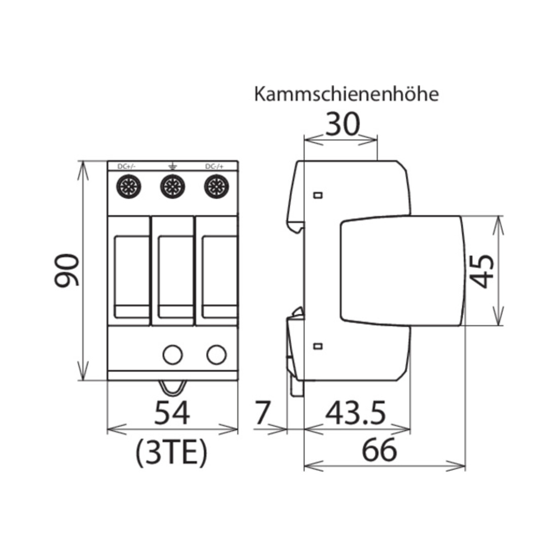 DEHN ÜS-Ableiter DEHNguard DG M YPV SCI 1000