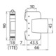 DEHN ÜS-Ableiter DEHNrail DR M 2P 255