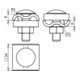 DEHN Universal-Verbinder Niro f.Rd 8-10mm UV 8.10 KTP V2A