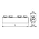 DEHN Verbindungsmuffe Al f. Rd 8mm VM 8 SKM6X8