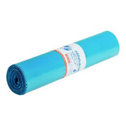 DEISS Sac poubelle 120 l bleu LDPE super résistant