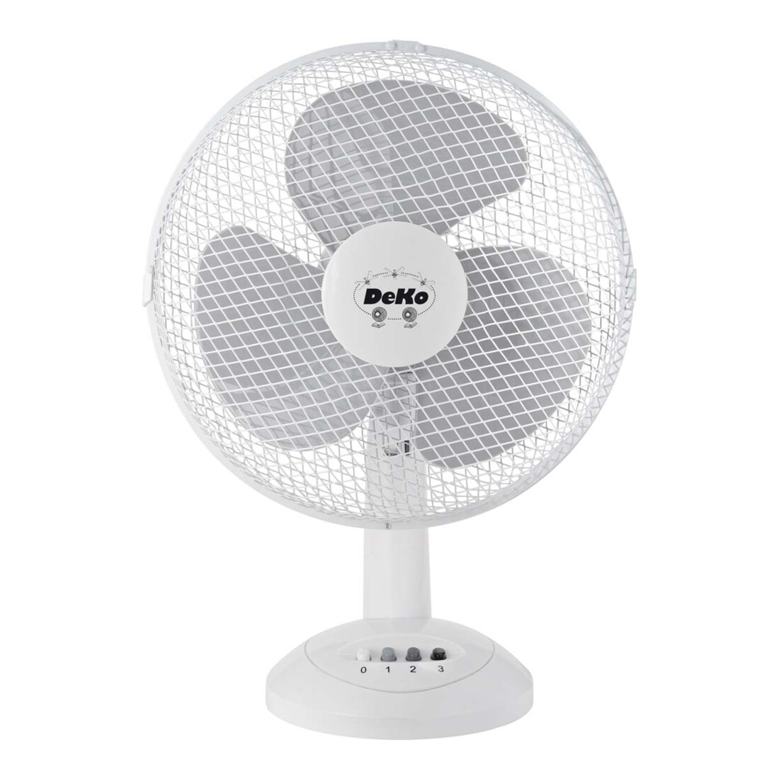 DeKo Tischventilator 30cm, 40W, osz. B 305 Stratos ws