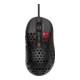 DELTACO GAMING Gaming Maus GAM-106 RGB ultraleicht schwarz