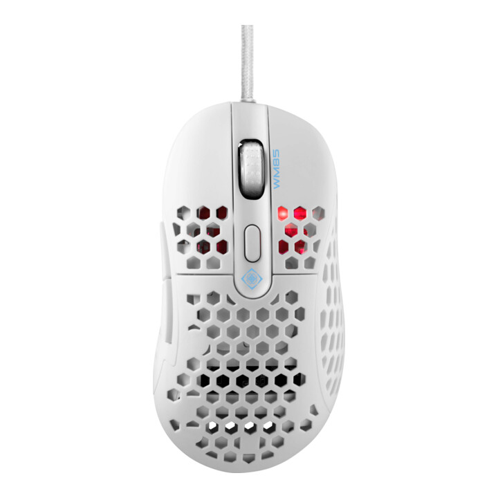 DELTACO GAMING Souris gaming GAM-106-W RGB ultralégère blanche