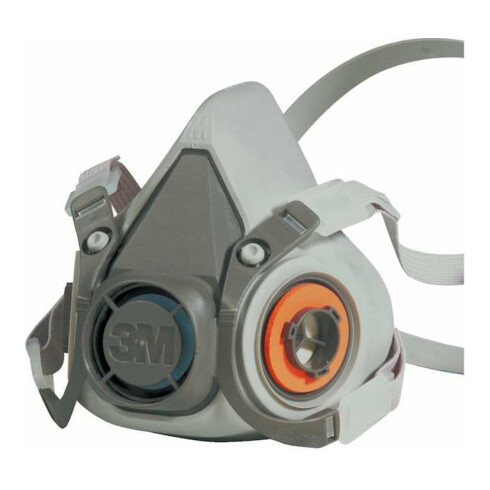 Demi-masque de protection respiratoire 3M 6200 Série 6000 EN 140 sans filtre M