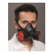 Demi-masque de protection respiratoire Ekastu Polimask 100/2 EN 140 sans filtre-1