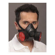 Demi-masque de protection respiratoire Ekastu Polimask 100/2 EN 140 sans filtre