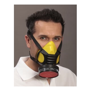 Demi-masque de protection respiratoire Polimask GAMMA / Silikone EN 140 sans fil