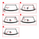 Démonte Pare-brises KS Tools 13 pcs