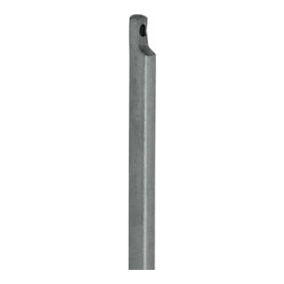DENI Barre de verrouillage 4116, des deux côtés échancrée 16x2.500mm galvanisée