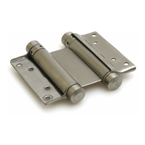 DENI Charnière de porte battante 3982, Gr.33 double pendule, TS 30-35 inox mat