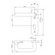 DENI FH-DD-Grt., ovale Kursch.PZ, plastique noir-3