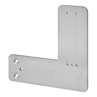 DENI Montage plat pour porte cadre tubulaire EH - Protecteur de porte DIN L/R L165xI160mm DENI