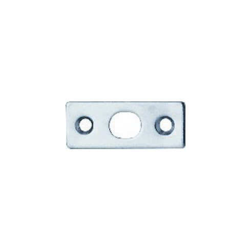 DENI Plaque de fermeture plate 9260, pour verrou de porte, galvanisée