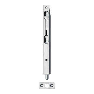 DENI Rohrkantriegel 9272,mit Hebel 20x400mm,Hub15mm Stahl,silber