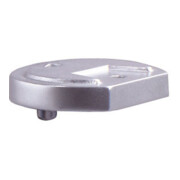 DENI Support pour tampon d'arrêt, 3848 H 12,5mm Aluminium, anodisé