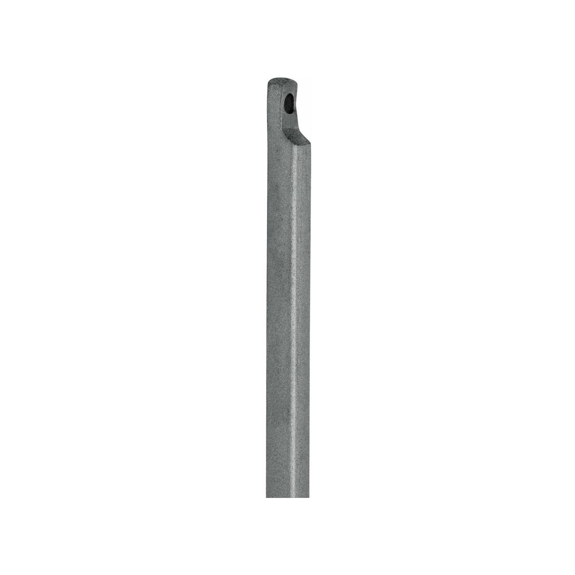 DENI Treibriegelstange m.Aussparung eins.1000mm D.10mm STA hell verz.