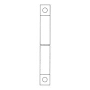 DENI Treibriegelstange m.Aussparung eins.1500mm D.13mm STA hell verz.-3