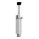 DENI Türfeststeller 3837 0060 22 Zinkdruckg. silber lack. Hubh. 90mm Türmontage-1