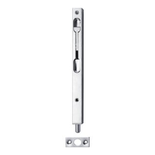 DENI Verrou de canalisation 9271, avec levier 17x250mm, course 15mm acier, argent