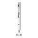DENI Verrou de canalisation 9271, avec levier 17x250mm, course 15mm acier, argent-1
