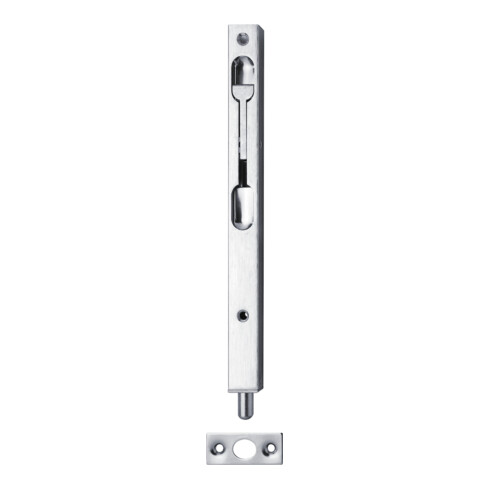 DENI Verrou de canalisation 9271, avec levier 17x250mm, course 15mm acier, argent
