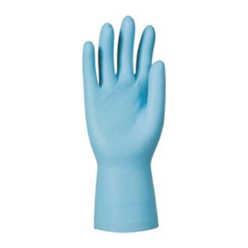 Dermatril P 743 Gants jetables taille 7 bleu Nitrile 50 pcs/boîte
