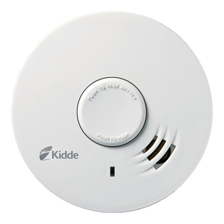 Détecteur de fumée Q2 10 ans Lithium 3 V blanc 85 dB/3m