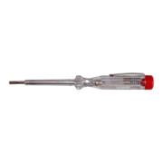 Détecteur de tension 120-250V AC l.3,0mm L.65/140mm av.clip de fixation VDE/GS
