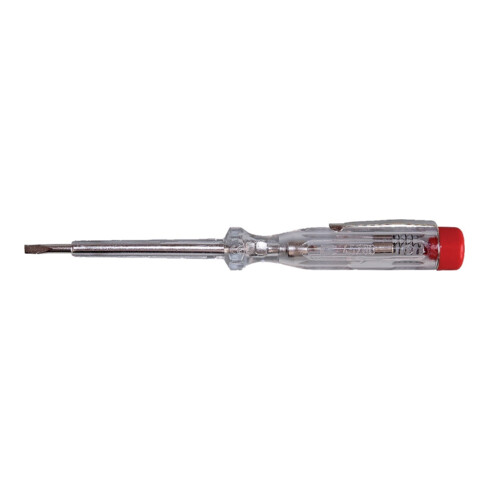 Détecteur de tension 120-250V AC l.3,0mm L.65/140mm av.clip de fixation VDE/GS