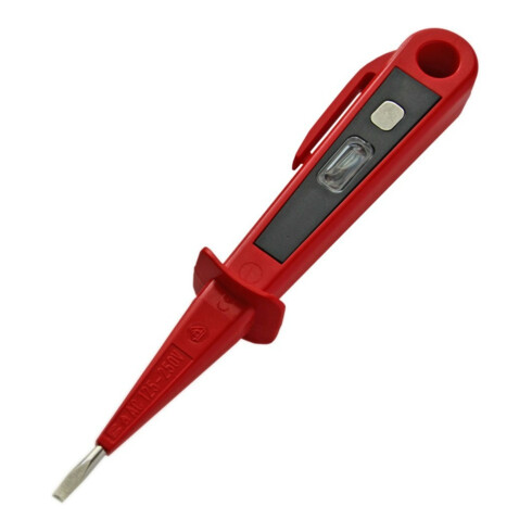 Détecteur de tension 125 - 250 Volt AC 125-250V AC l.3,0mm L.tot.150mm clip de p