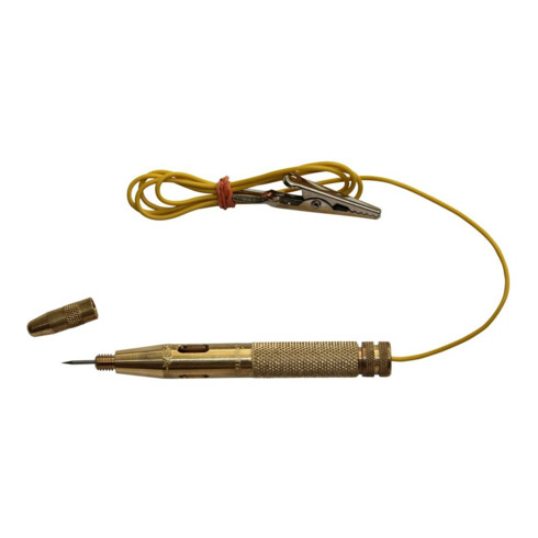 Détecteur de tension 6 - 24 Volt 6 - 24 V DC av.sonde/câble/pinces crocodiles