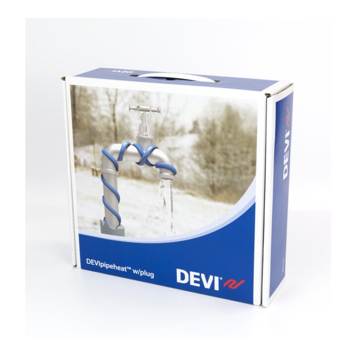 Devi Bande chauffante avec fiche préassemblée DPH-10 230V 10m
