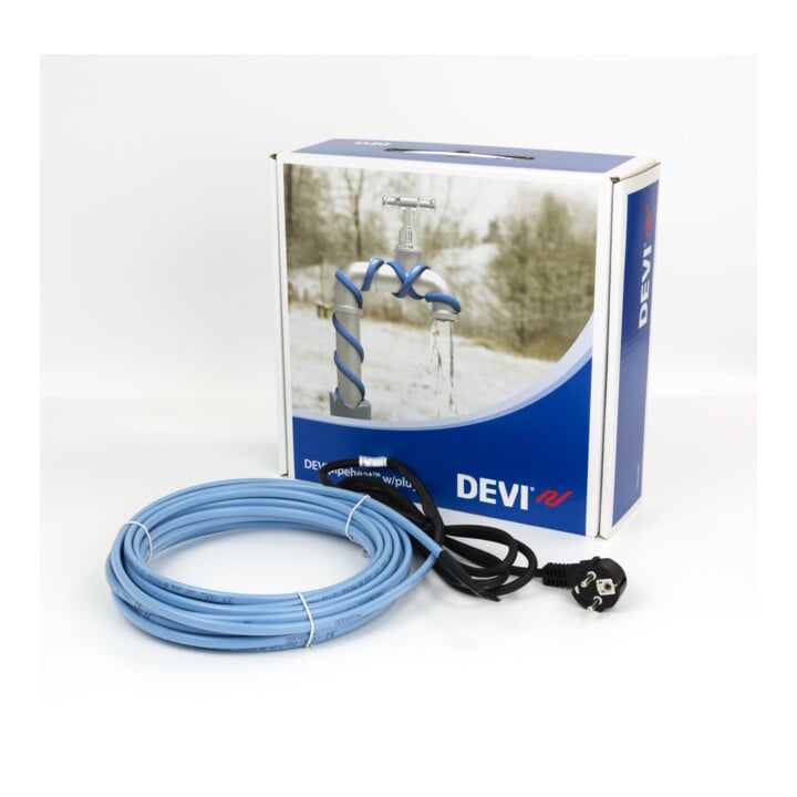 Devi Bande chauffante avec fiche préassemblée DPH-10 230V 10m