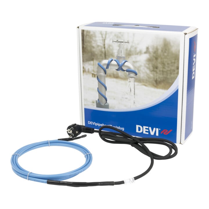 Devi Bande chauffante avec prise pré-câblée DPH-10 230V 4m