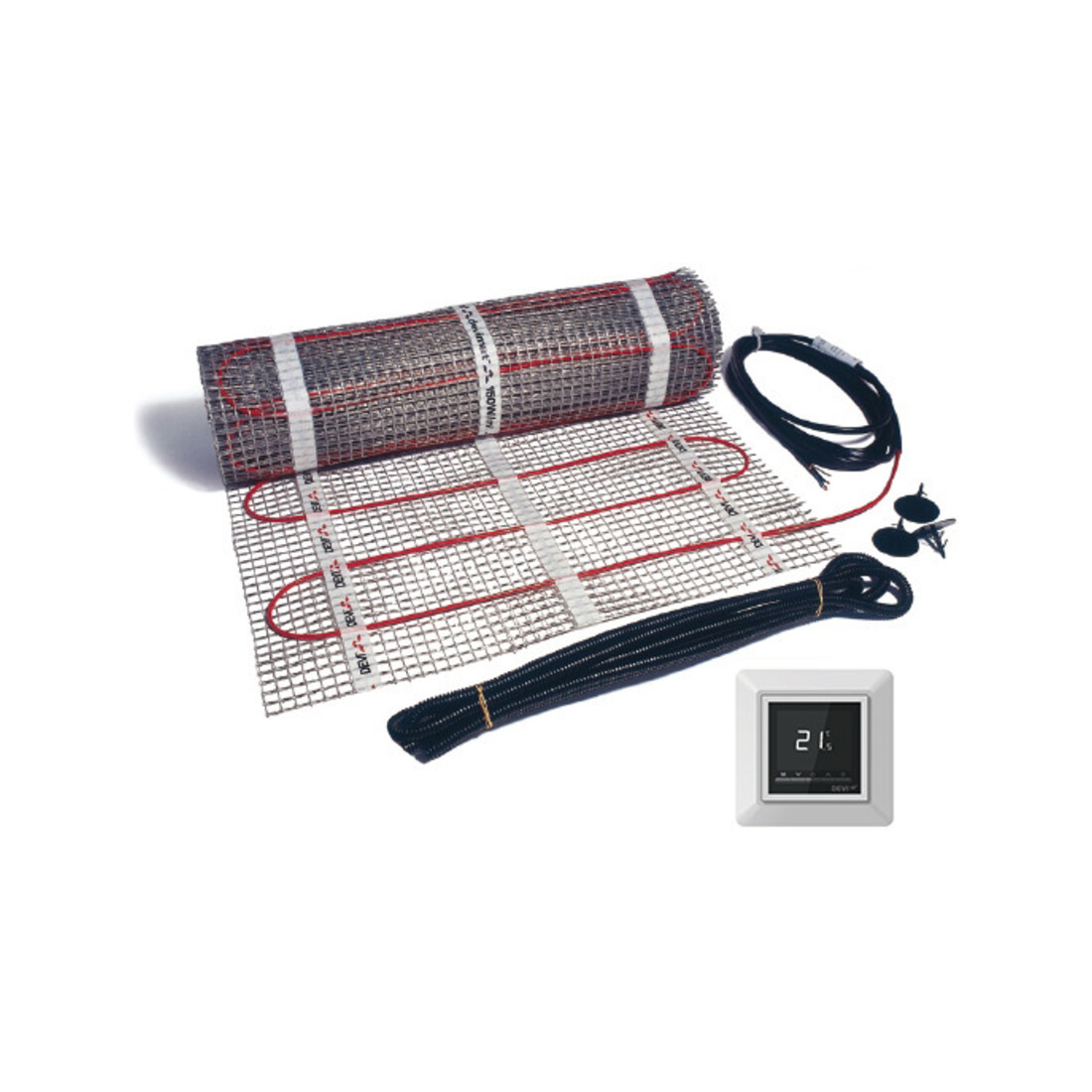 Devi Dünnbett Heizmatten Set 0,5 x 6,0 + Opti 140F1704