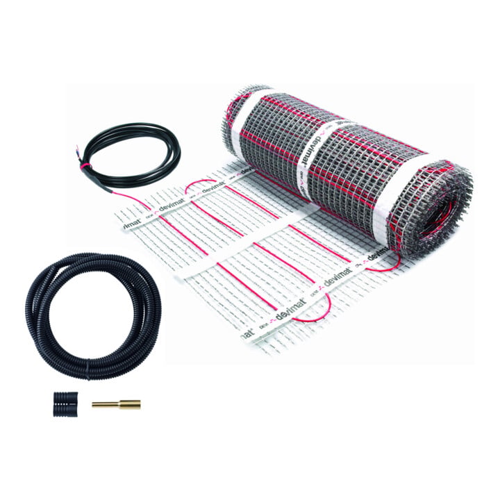 Devi Tapis chauffant mince 150 W/m², 6 m² 140F0453