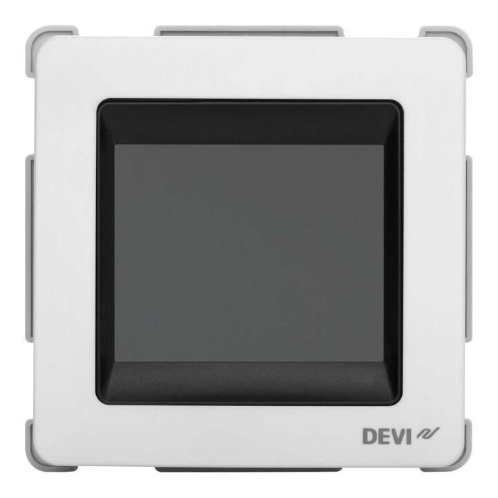 Devi Thermostat d'horloge UP 16A 230V devireg Touch sans cadre