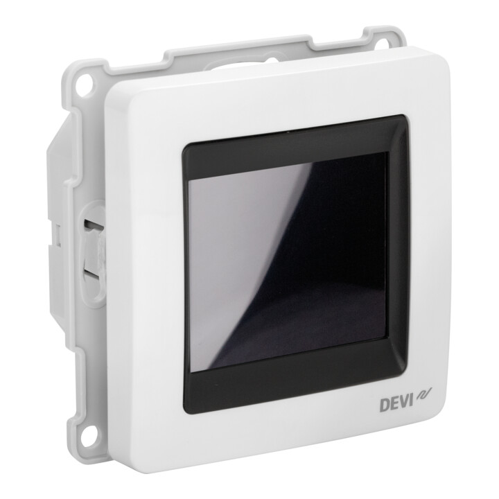 Devi UP-Uhrenthermostat 16A 230V devireg Touch o.Rahm