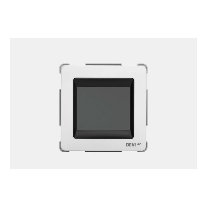 Devi UP-Uhrenthermostat 16A 230V devireg Touch o.Rahm
