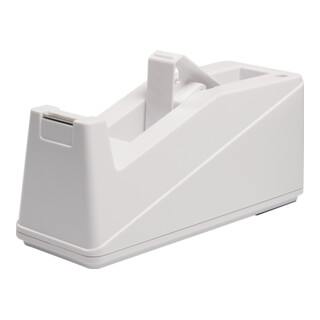 Dévidoir de table plastique blanc pour l. de bande 25 mm