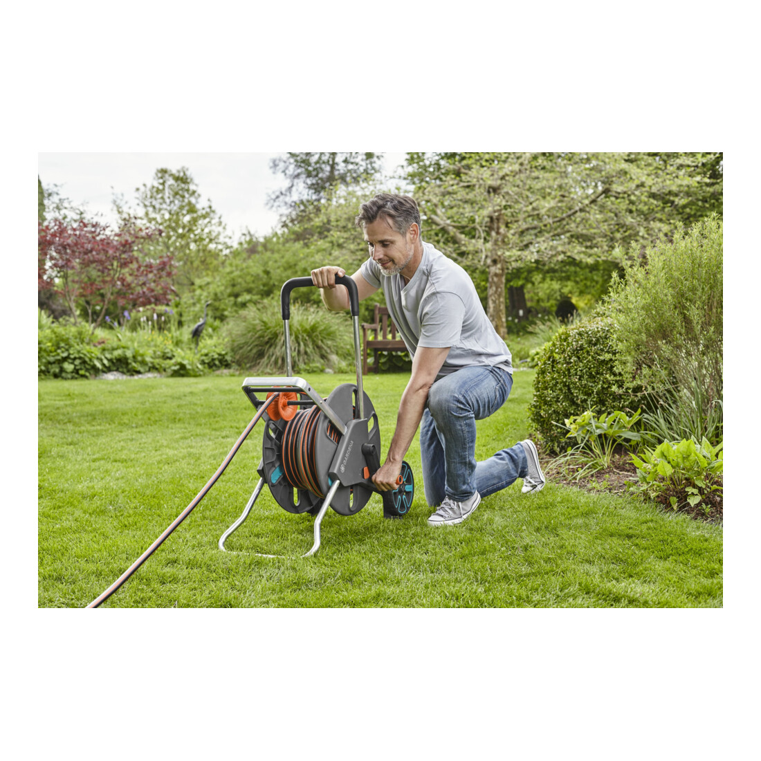 Dévidoir de tuyau CleverRoll L Easy GARDENA