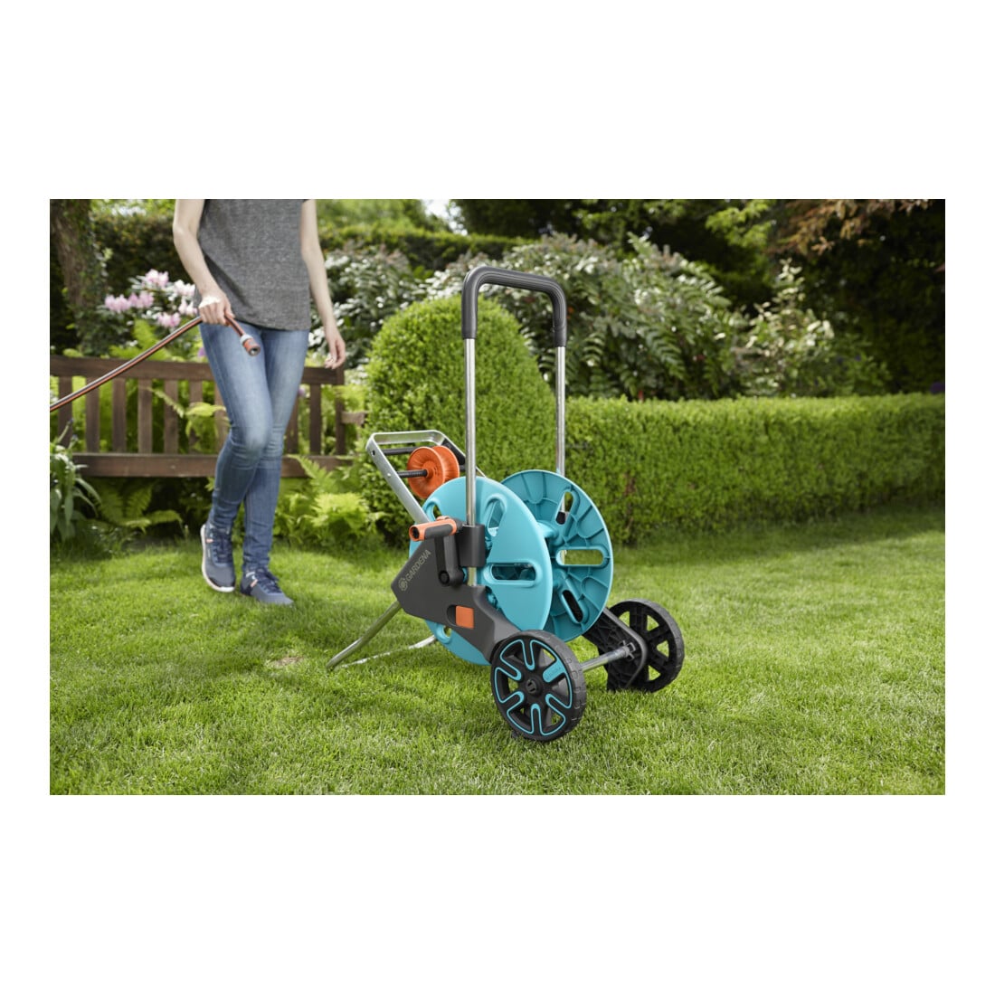 Dévidoir de tuyau CleverRoll M Easy GARDENA
