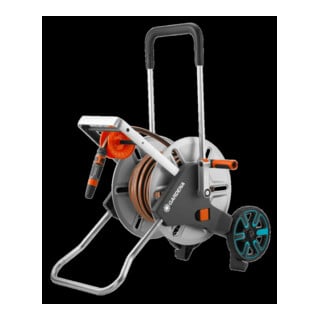Dévidoir de tuyau CleverRoll M Easy Set métal GARDENA