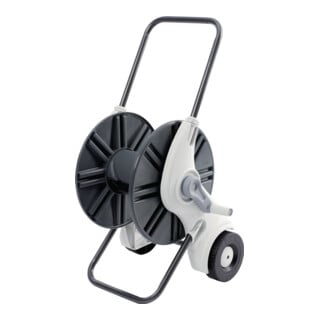 Dévidoir mobile p. tuyau allround raccord fileté 21 mm 1/2 po. plastique/acier c