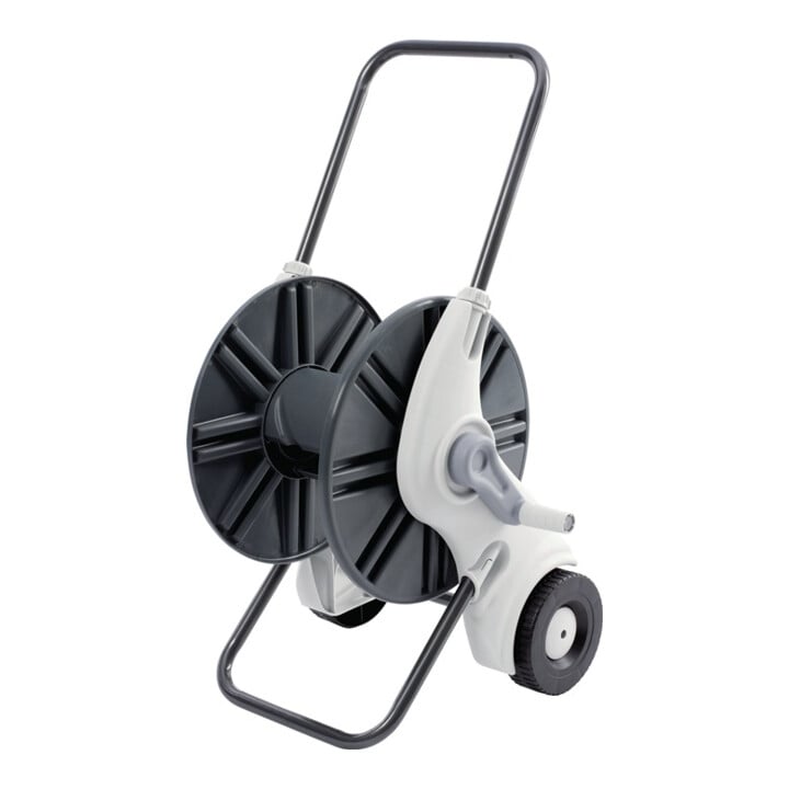 Dévidoir mobile p. tuyau allround raccord fileté 21 mm 1/2 po. plastique/acier c