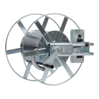 Dévidoirs de tuyaux muraux Status III raccord fileté 26,44 mm G 3/4 po. acier AL