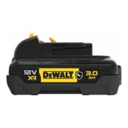 DEWALT 12 Volt / 3 Ah XR Ersatz-Akku mit speziellem Gehäuseschutz gegen Säuren und Chemikalen DCB124G-XJ-3