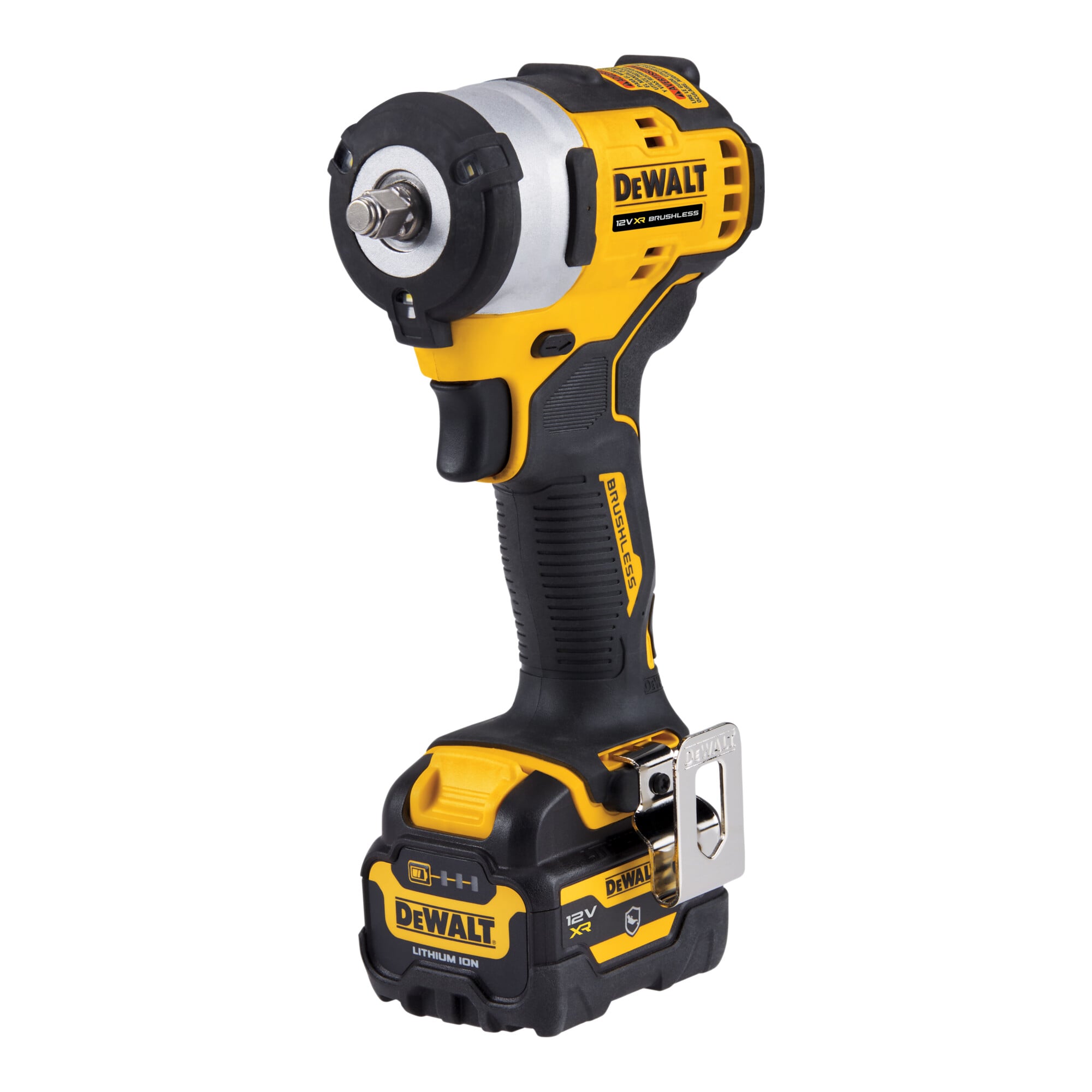 DeWalt DCF903P1G-QW 12 Volt/5 Ah Akku-Schlagschrauber (3/8) mit 340 Nm in spezieller Automotive- und Industrieausführung bürstenloser Motor inkl. 1x G