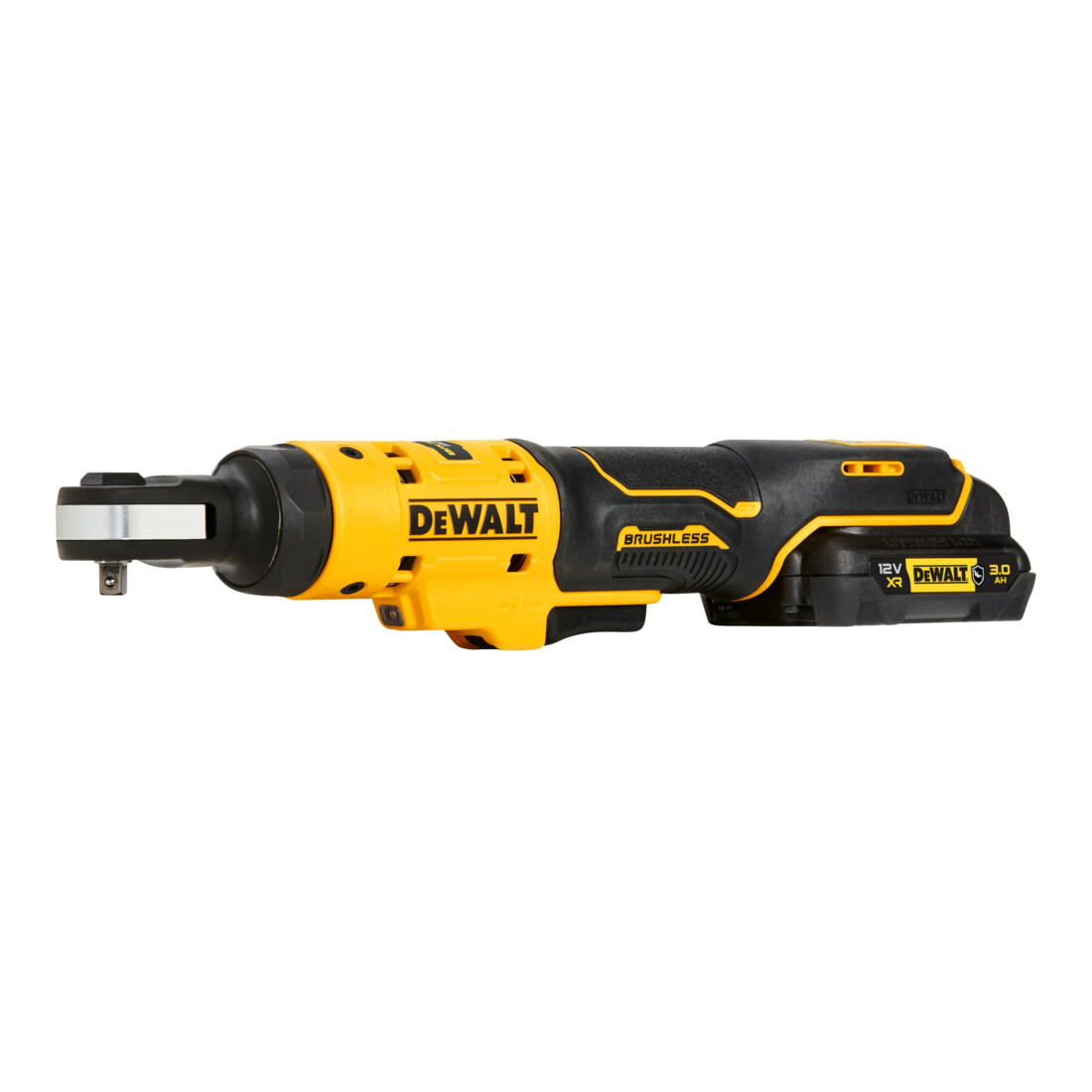 DEWALT 12V XR Akku-Ratsche, 1/4" (bürstenlos) inkl. 1x G-Akku (12 Volt / 3 Ah) DCF504L1G-QW